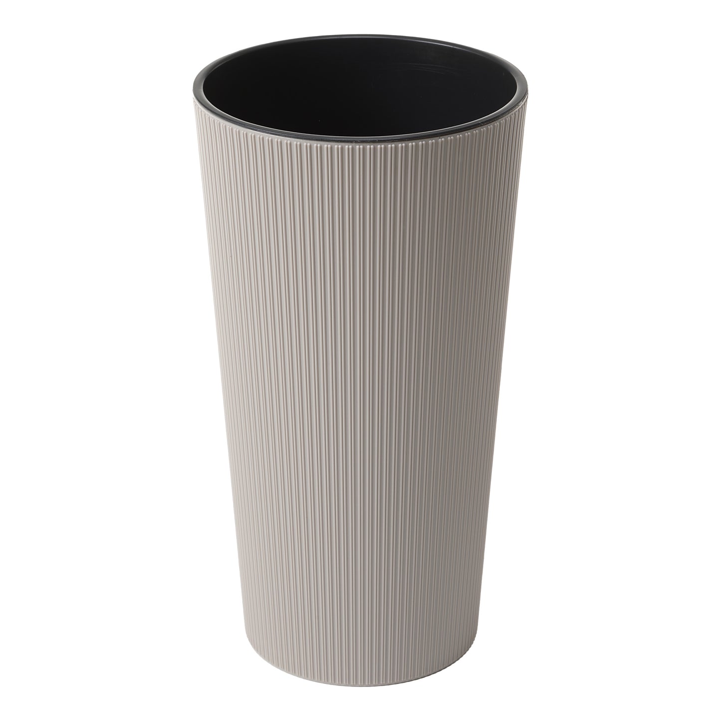 Happy Flower blumentopf hoch rund Streifen-Optik Kunststoff Lilia