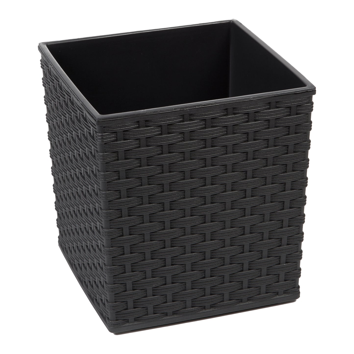 Blumentopf Rattan-Optik – moderner Pflanzkübel für Balkon & Garten