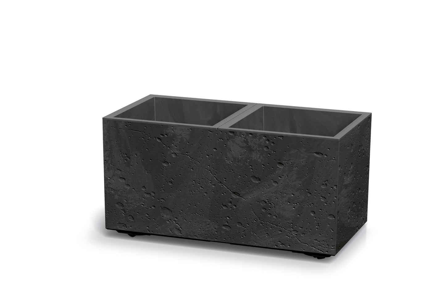 Happy Flower Sierra Case Pflanzkübel – Modularer Sichtschutz in Beton-Optik mit Lenkrollen