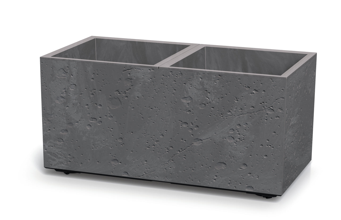 Happy Flower Sierra Case Pflanzkübel – Modularer Sichtschutz in Beton-Optik mit Lenkrollen