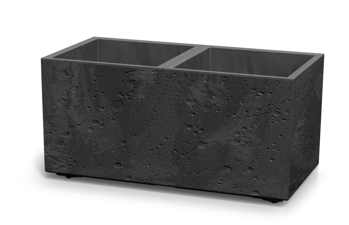 Happy Flower Sierra Case Pflanzkübel – Modularer Sichtschutz in Beton-Optik mit Lenkrollen