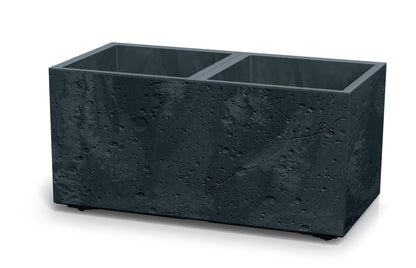 Happy Flower Sierra Case Pflanzkübel – Modularer Sichtschutz in Beton-Optik mit Lenkrollen
