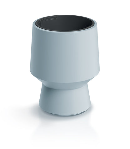 HappyFlower Design-Pflanzkübel – Matte Glatt-Optik inkl. Einsatz – Modern & Frostsicher