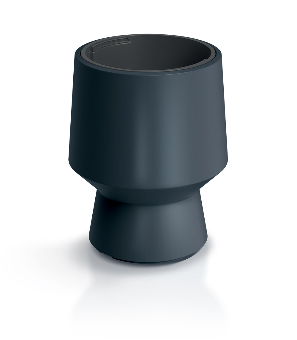 HappyFlower Design-Pflanzkübel – Matte Glatt-Optik inkl. Einsatz – Modern & Frostsicher