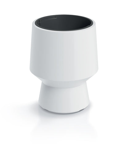 HappyFlower Design-Pflanzkübel – Matte Glatt-Optik inkl. Einsatz – Modern & Frostsicher