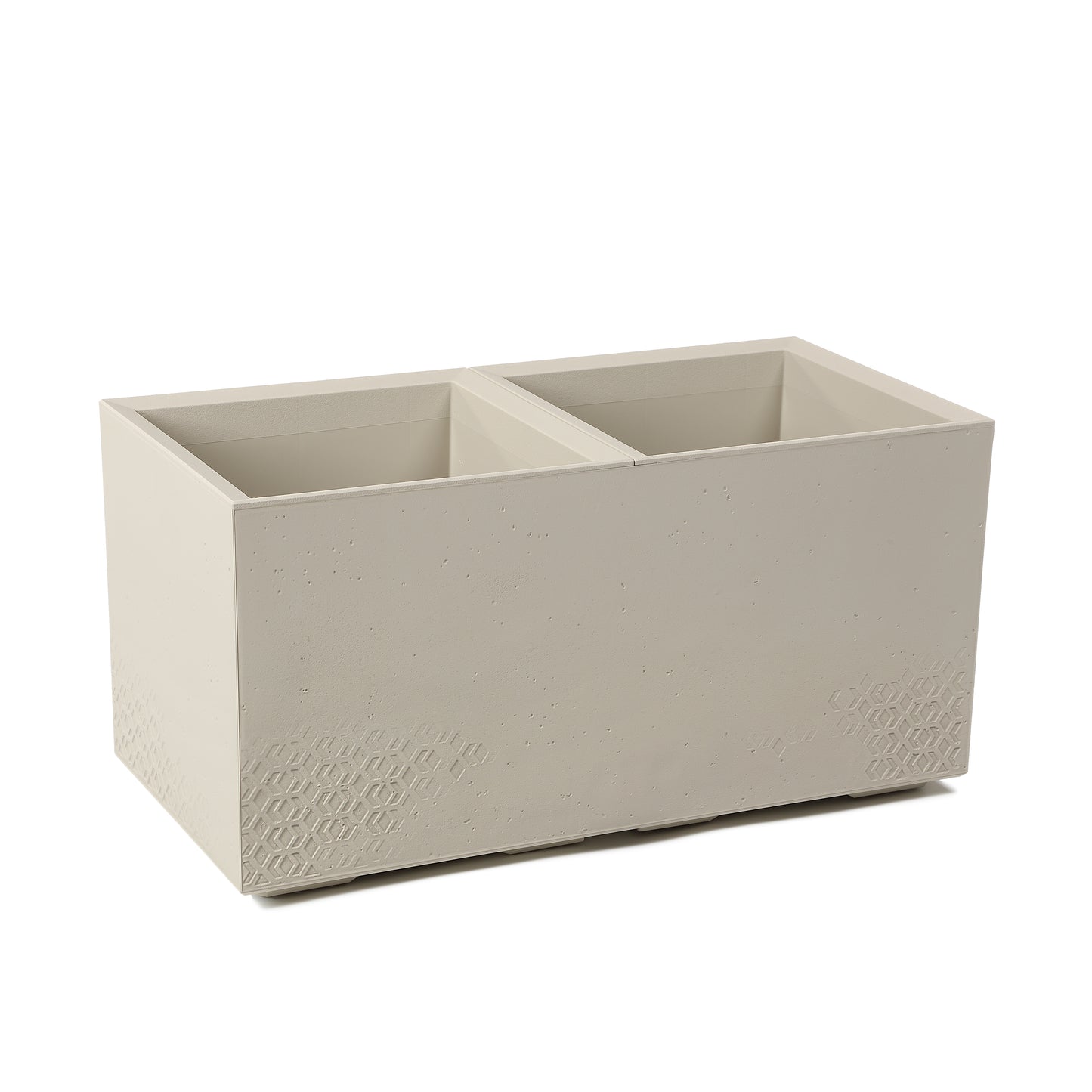 Karo 800 x 400 x 400 Beton Optik - recyceltem Material