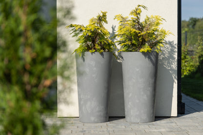 Blumentopf Lilia Beton-Optik