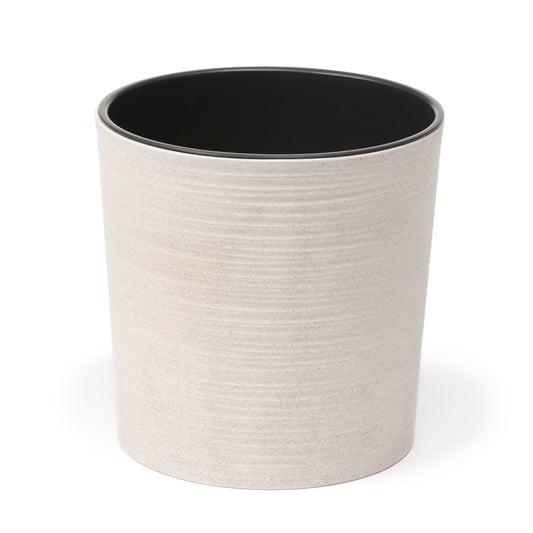 Blumentopf Malwa Holz Meißel-Optik