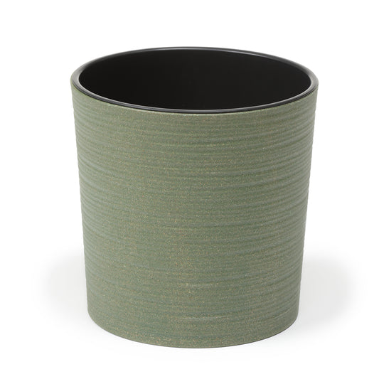 Blumentopf Malwa Holz Meißel-Optik