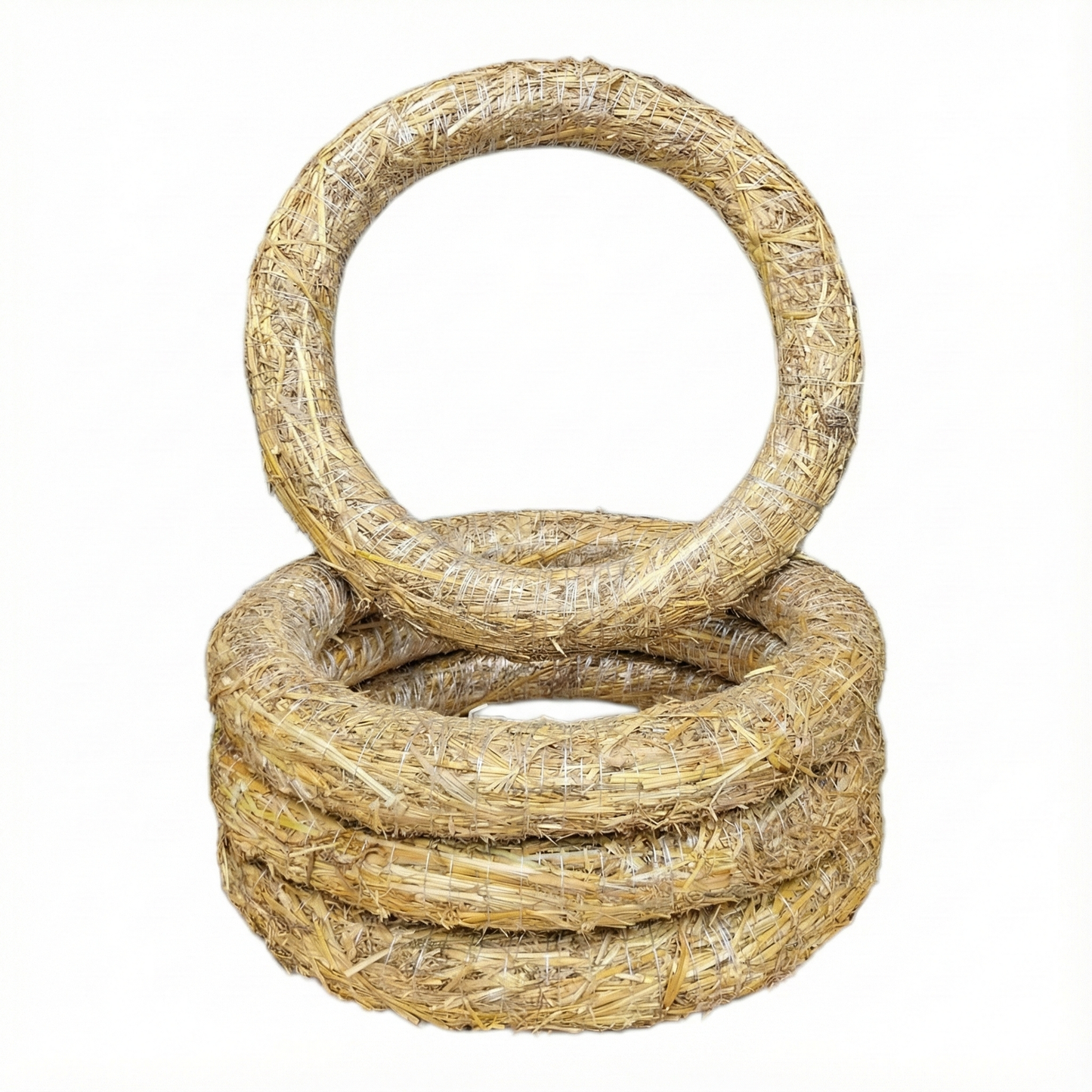 Strohkranz Rohling Ø 60 cm – XXL Riesenunterlage, wahlweise 1 Stück oder 4er-Set