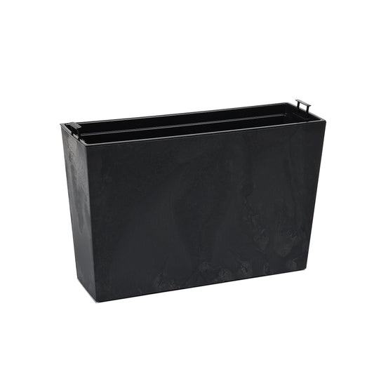 Blumentopf Werbena Beton-Optik