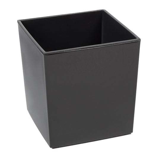 Blumentopf in Hochglanz-Optik – quadratisch & stilvoll für Innenräume
