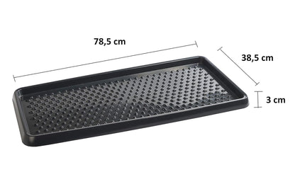 BranQ Schuhabtropfschale – Schutz vor Nässe, Schnee und Schmutz – 2er-Set