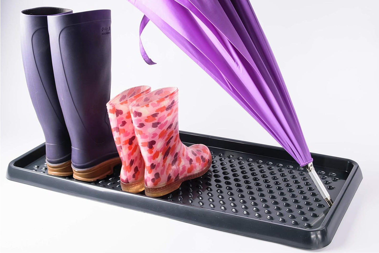 BranQ Schuhabtropfschale – Schutz vor Nässe, Schnee und Schmutz – 2er-Set