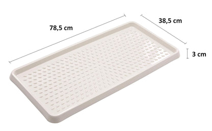 BranQ Schuhabtropfschale – Schutz vor Nässe, Schnee und Schmutz – 2er-Set