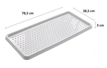BranQ Schuhabtropfschale – Schutz vor Nässe, Schnee und Schmutz – 2er-Set