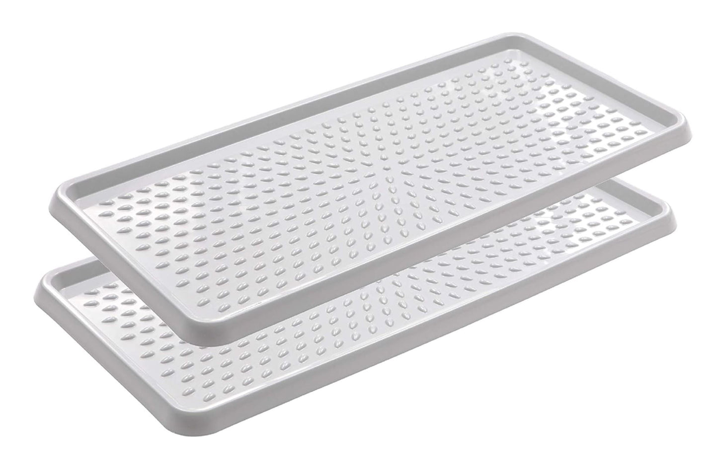 BranQ Schuhabtropfschale – Schutz vor Nässe, Schnee und Schmutz – 2er-Set