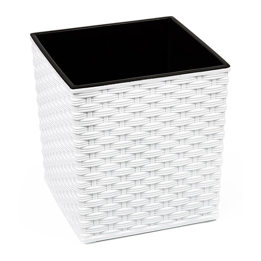 Happy Flower Blumentopf Rattan-Optik
